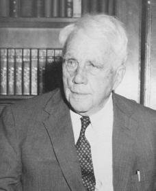 Robert Frost. Courtesy of the Library of Congress.