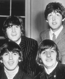 The Beatles. Reproduced by permission of the Corbis Corporation.