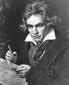 Ludwig van Beethoven. Courtesy of the Library of Congress.