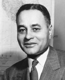 Ralph Bunche. Reproduced by permission of Archive Photos, Inc.