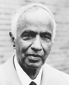 Subrahmanyan Chandrasekhar. Reproduced by permission of AP/Wide World Photos.