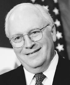 Dick Cheney. Reproduced by permission of the Corbis Corporation.