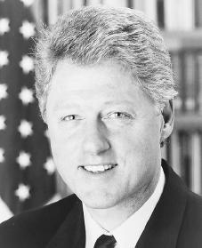 Bill Clinton. Reproduced by permission of the White House.