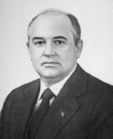 Mikhail Gorbachev. Courtesy of the Library of Congress.