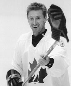 Wayne Gretzky. Reproduced by permission of AP/Wide World Photos.
