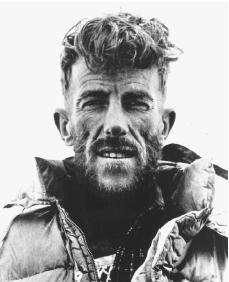 Edmund Hillary. Reproduced by permission of the Corbis Corporation.