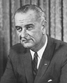 Lyndon B. Johnson. Courtesy of the Library of Congress.