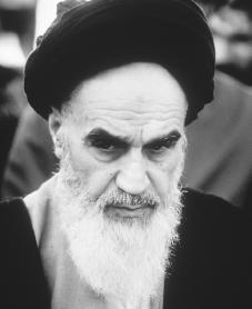 Ayatollah Khomeini. Reproduced by permission of Getty Images.
