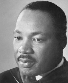 Martin Luther King Jr. Courtesy of the Library of Congress.