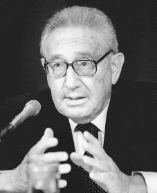 Henry Kissinger. Reproduced by permission of AP/Wide World Photos.