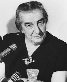 Golda Meir. Reproduced by permission of AP/Wide World Photos.