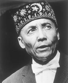 Elijah Muhammad. Reproduced by permission of Archive Photos, Inc.