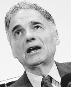 Ralph Nader. Reproduced by permission of AP/Wide World Photos.