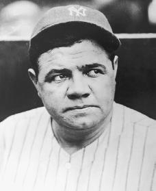 Babe Ruth. Reproduced by permission of Getty Images.