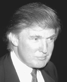 Donald Trump. Reproduced by permission of Archive Photos, Inc.