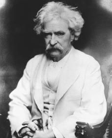 Mark Twain. Reproduced by permission of AP/Wide World Photos.