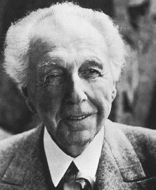 Frank Lloyd Wright. Reproduced by permission of Archive Photos, Inc.
