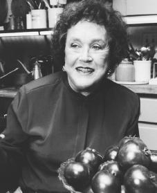 Julia Child. Reproduced by permission of AP/Wide World Photos.