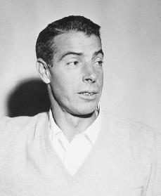 Joe DiMaggio. Reproduced by permission of Archive Photos, Inc.