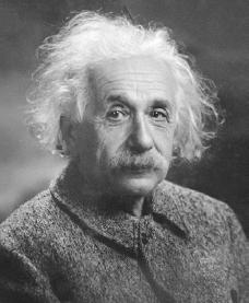 Albert Einstein. Courtesy of the Library of Congress.