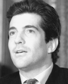 John F. Kennedy Jr. Reproduced by permission of AP/Wide World Photos.