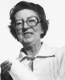 Mary Leakey. Reproduced by permission of AP/Wide World Photos.
