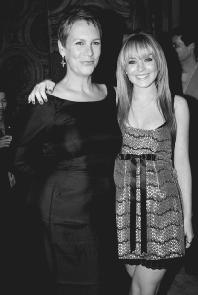 Lindsay Lohan (right) and Jamie Lee Curtis at the premeire of Freaky Friday. Albert L. Ortega/WireImage.com.