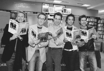 The cast of Queer Eye for the Straight Guy at a book signing in New York City.  Nancy Kaszerman/Corbis.