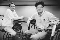 David Filo (left) and Jerry Yang. © Ed Kashi/Corbis.